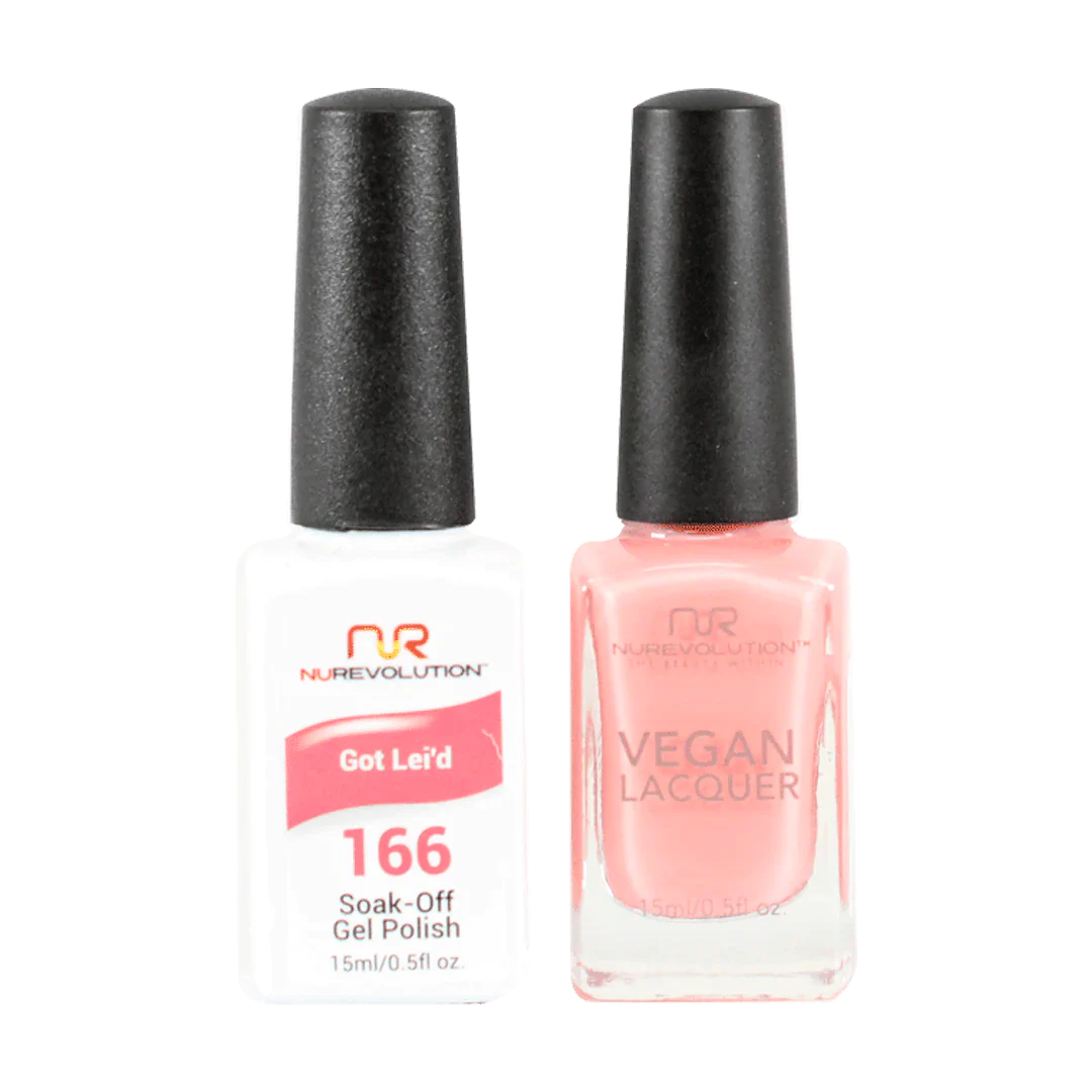 NuRevolution Trio Duo Gel &amp; Lacquer 166 Got Lei&