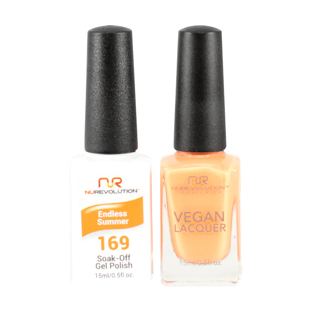 NuRevolution Trio Duo Gel &amp; Lacquer 169 Endless Summer