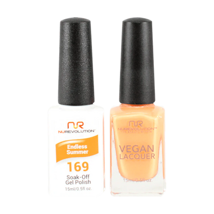 NuRevolution Trio Duo Gel &amp; Lacquer 169 Endless Summer