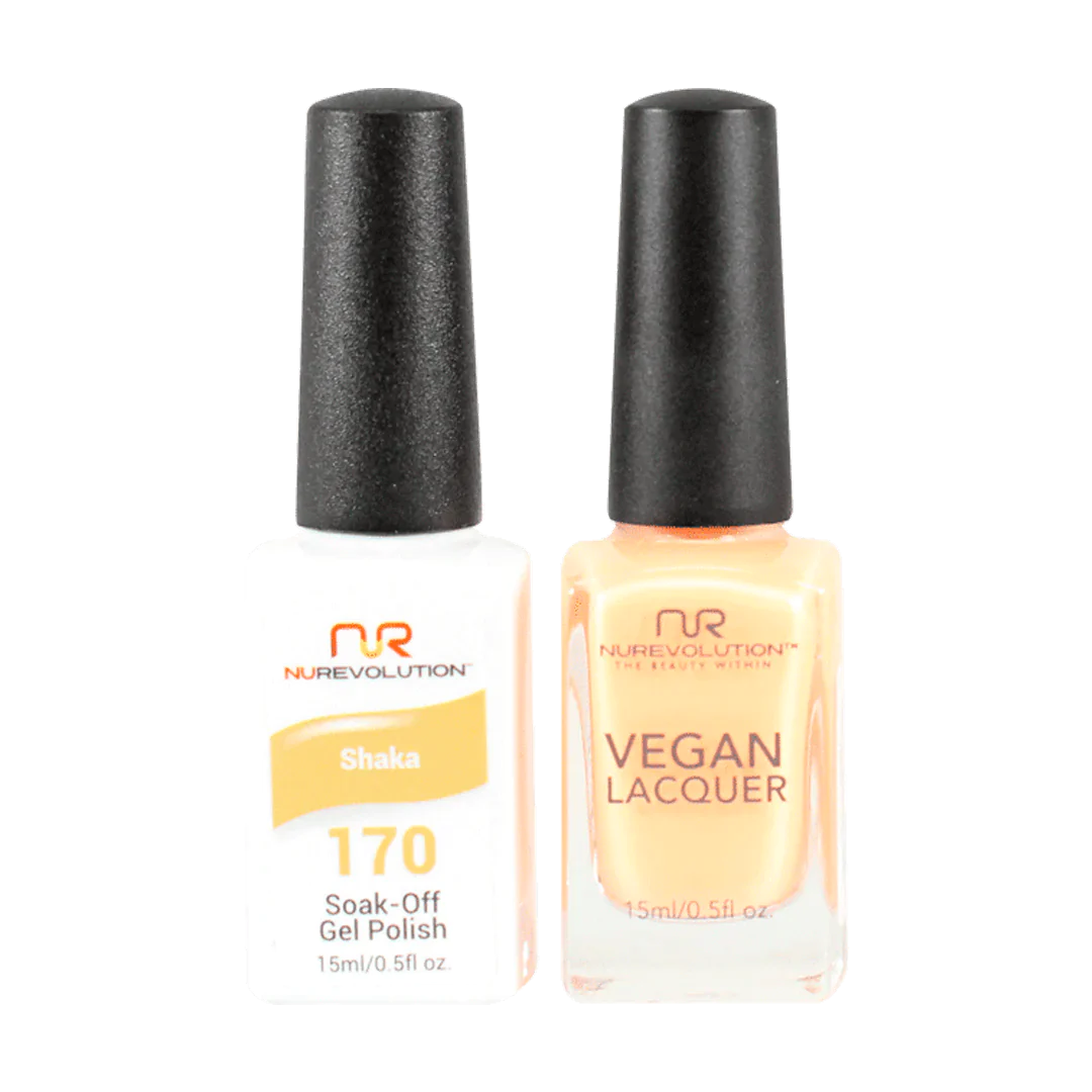 NuRevolution Trio Duo Gel &amp; Lacquer 170 Shaka