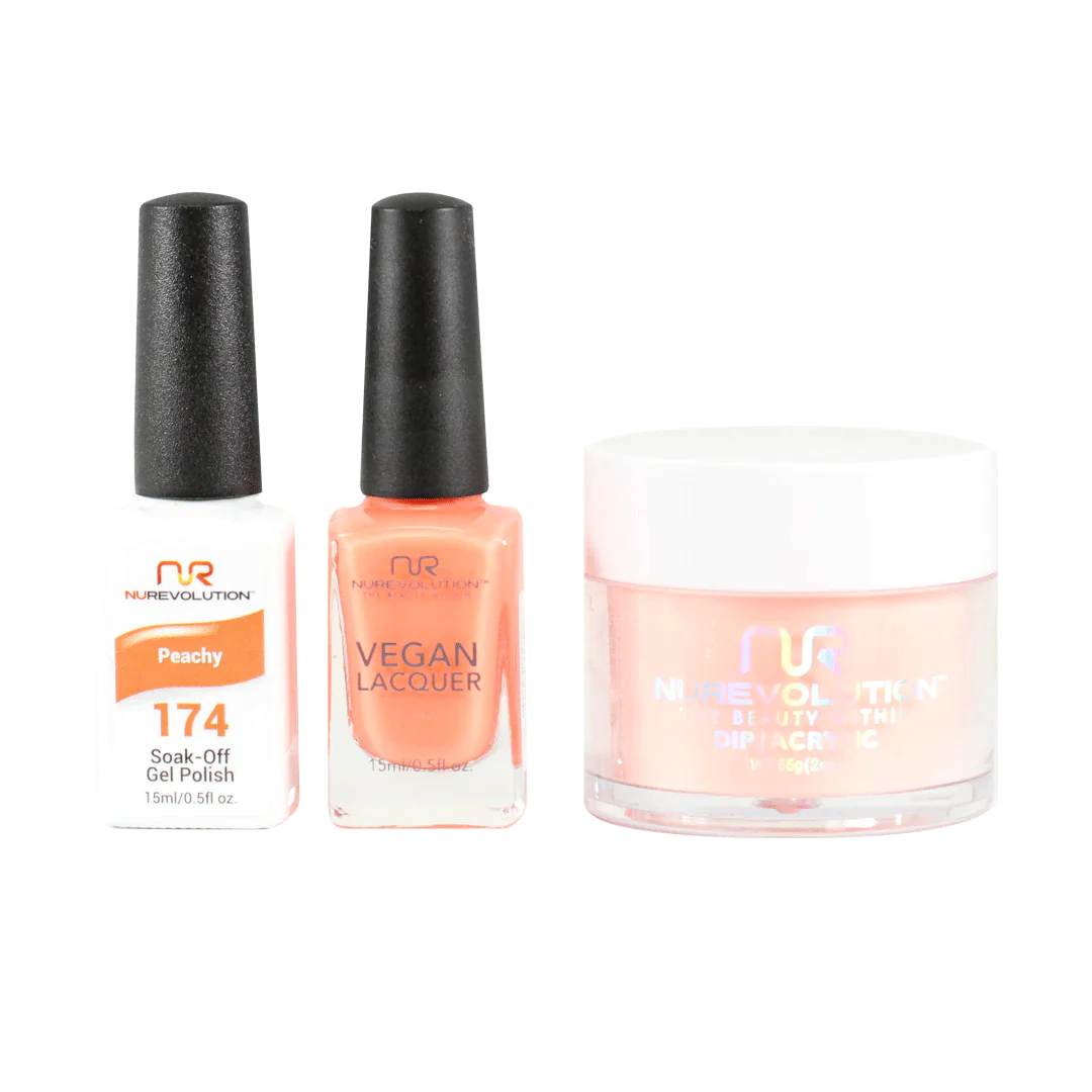 NuRevolution Trio set 174 Peachy