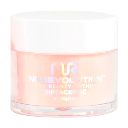 NuRevolution Trio Dip/Acrylic Powder 174 Peachy