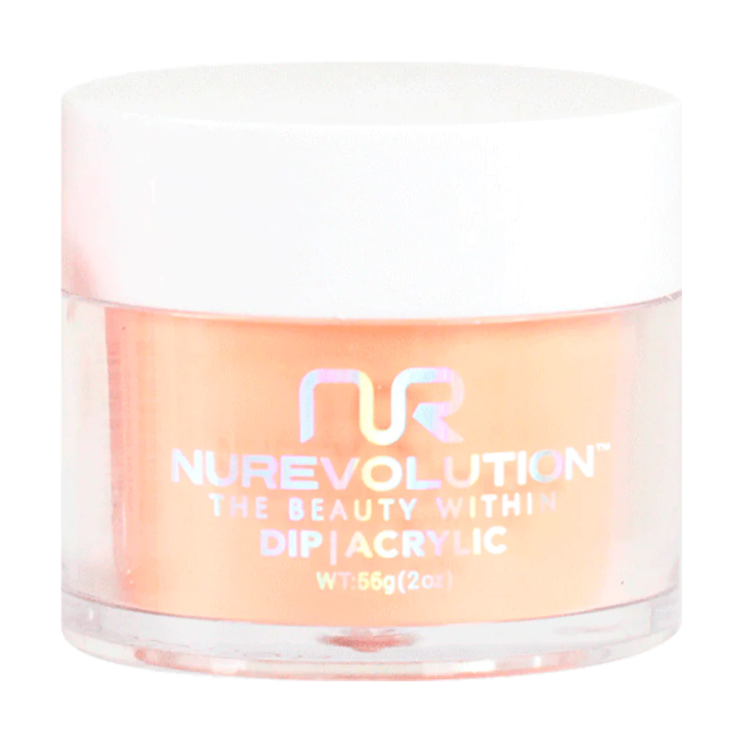 NuRevolution Trio Dip/Acrylic Powder 176 Papaya