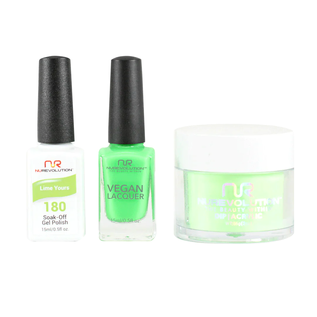 NuRevolution Trio set 180 Lime Yours