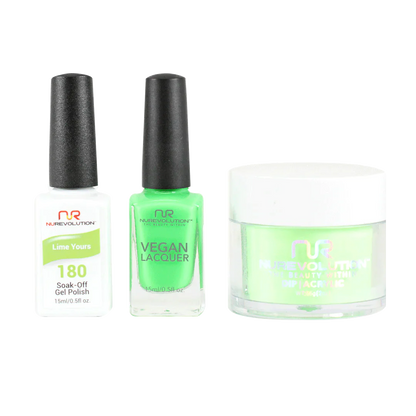 NuRevolution Trio set 180 Lime Yours