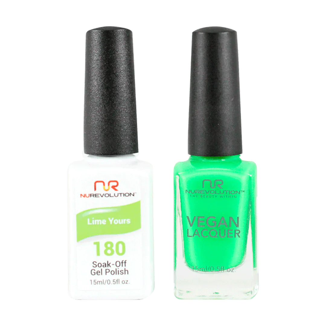 NuRevolution Trio Duo Gel &amp; Lacquer 180 Lime Yours