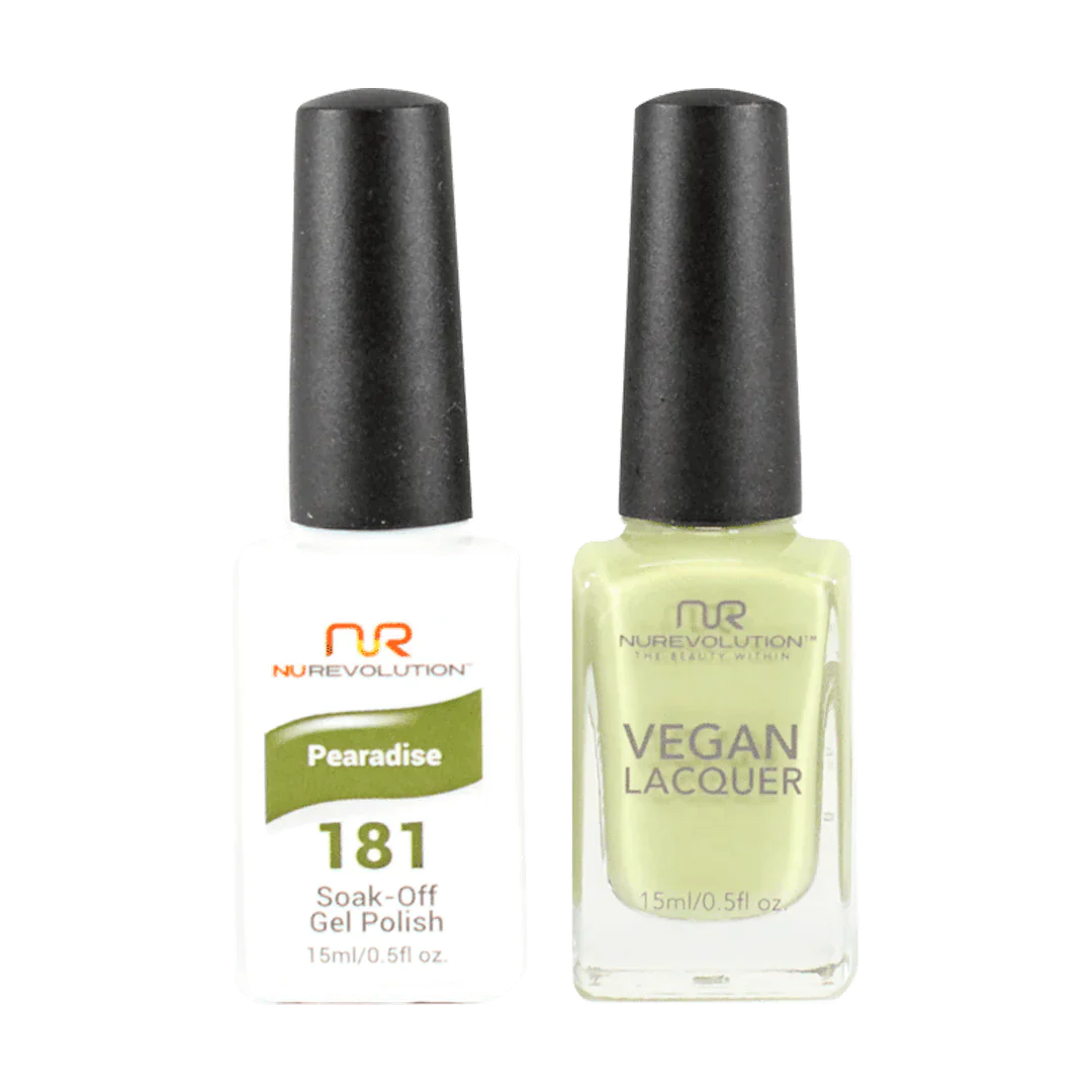 NuRevolution Trio Duo Gel &amp; Lacquer 181 Pearadise