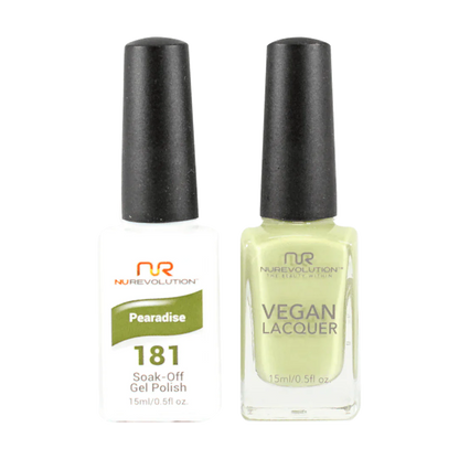 NuRevolution Trio Duo Gel &amp; Lacquer 181 Pearadise