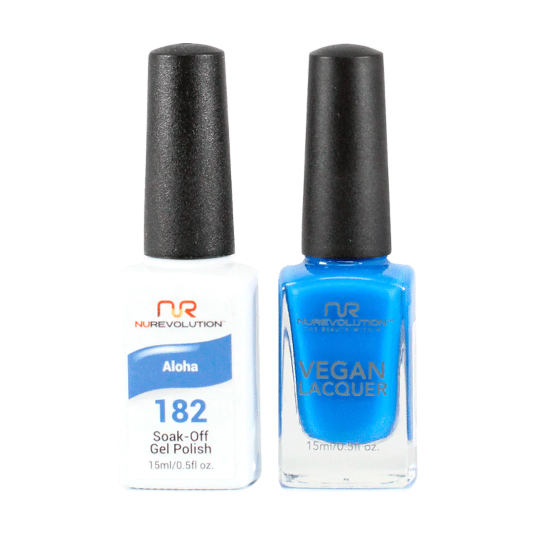 NuRevolution Trio Duo Gel &amp; Lacquer 182 Aloha