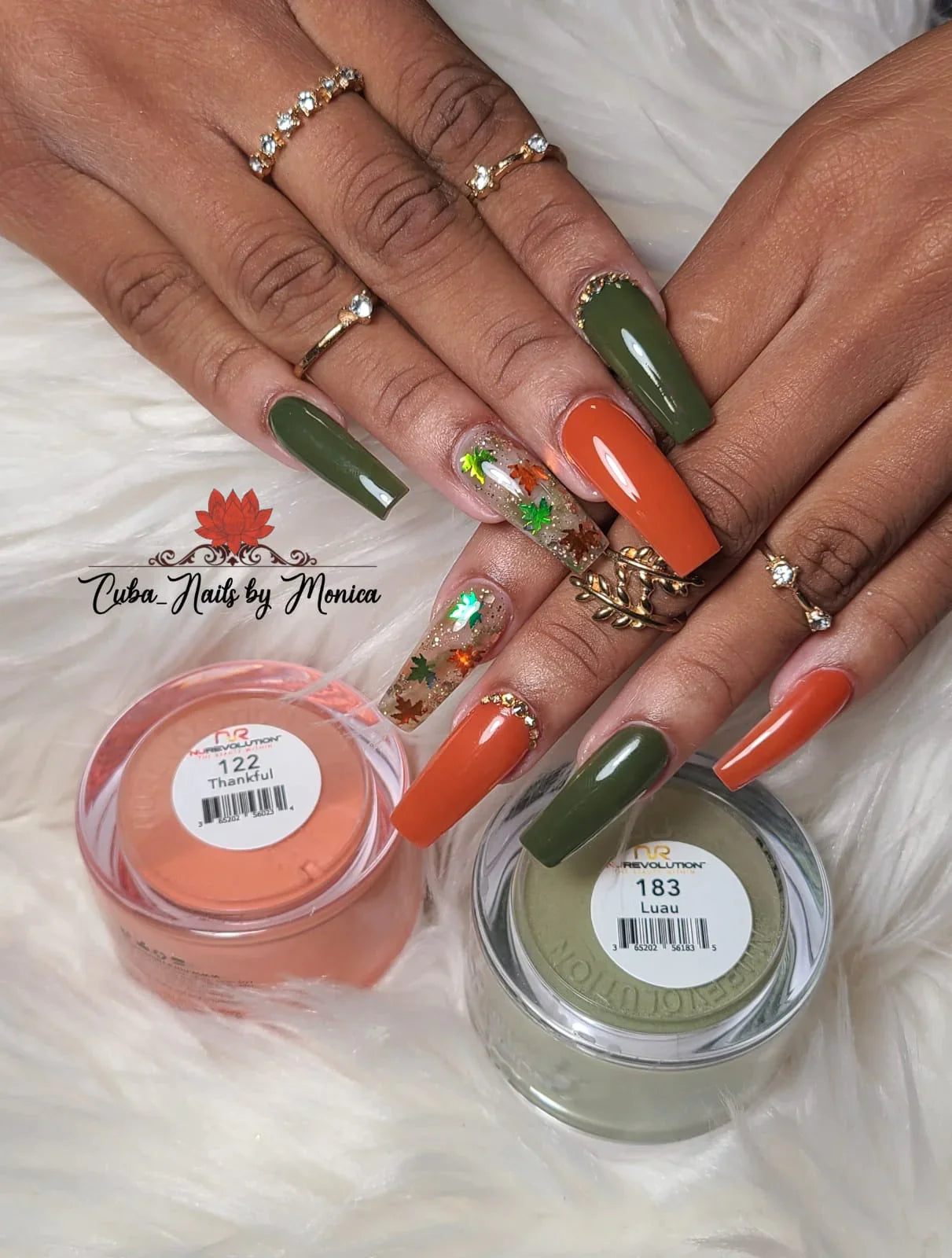 NuRevolution Trio Dip/Acrylic Powder 183 Luau