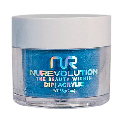 NuRevolution Trio Dip/Acrylic Powder 197 Fat Tuesday