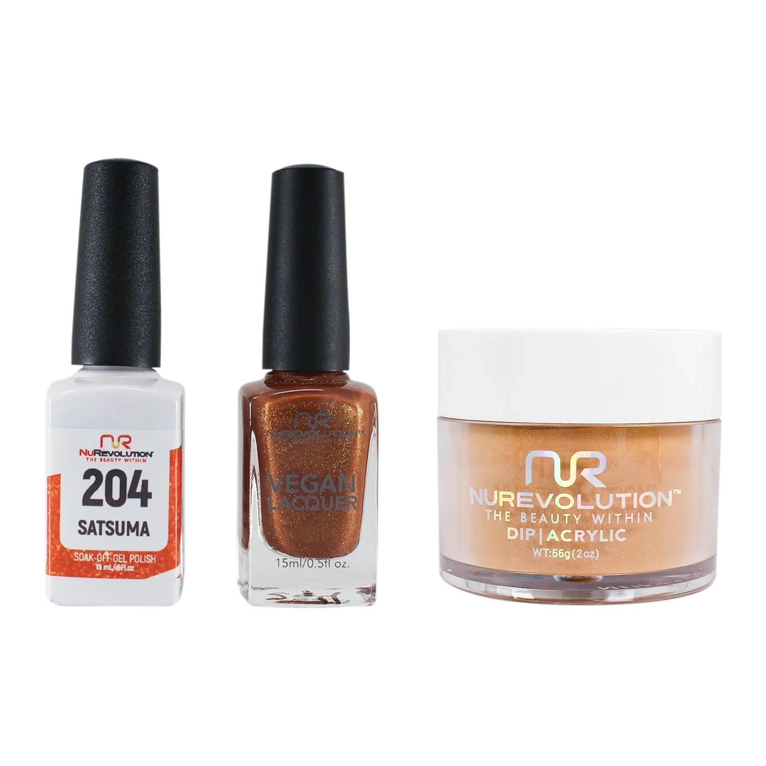 NuRevolution Trio set 204 Satsuma