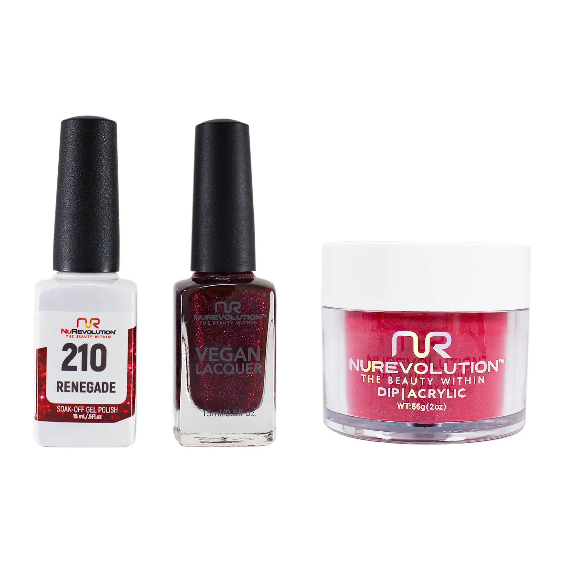 NuRevolution Trio set 210 Renegade