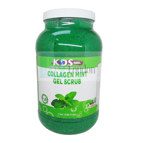 KDS Collagen Mint Gel Pedicure Scrub Gallon