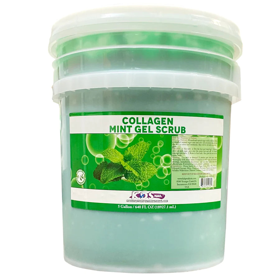 KDS Pedicure Scrub - Mint - Pail