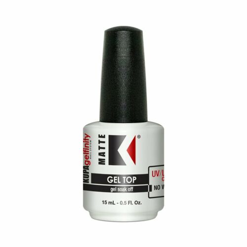 Gelfinity Matte Top LED/UV Light Cured 15ml No Wipe