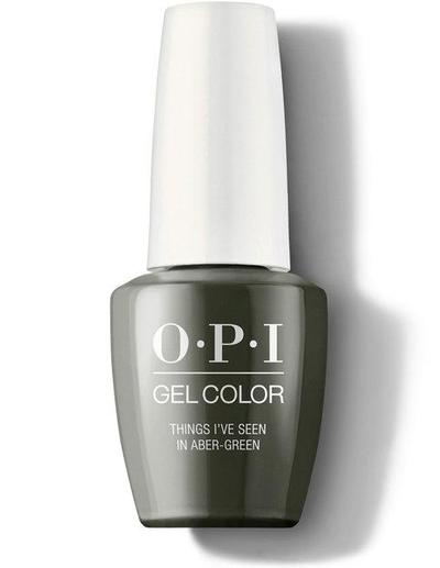 OPI Gel Polish  – Things I’ve Seen In Aber-Green U15